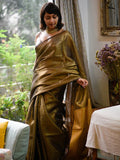 Tissue Silk Saree with Shiney Fabric